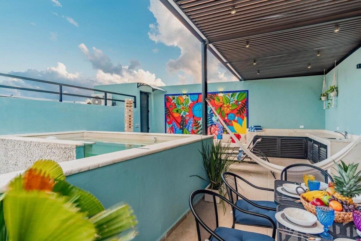 Rincon Del Cielo Rooftop With Glass Walled Pool เมริดา ภายนอก รูปภาพ