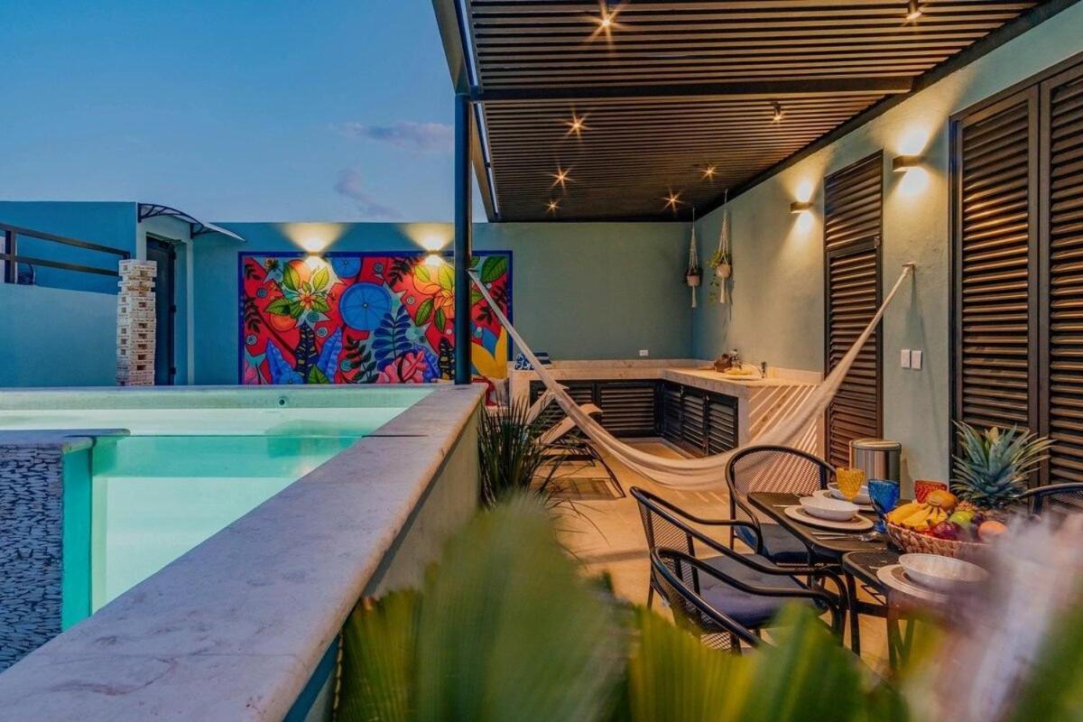 Rincon Del Cielo Rooftop With Glass Walled Pool เมริดา ภายนอก รูปภาพ